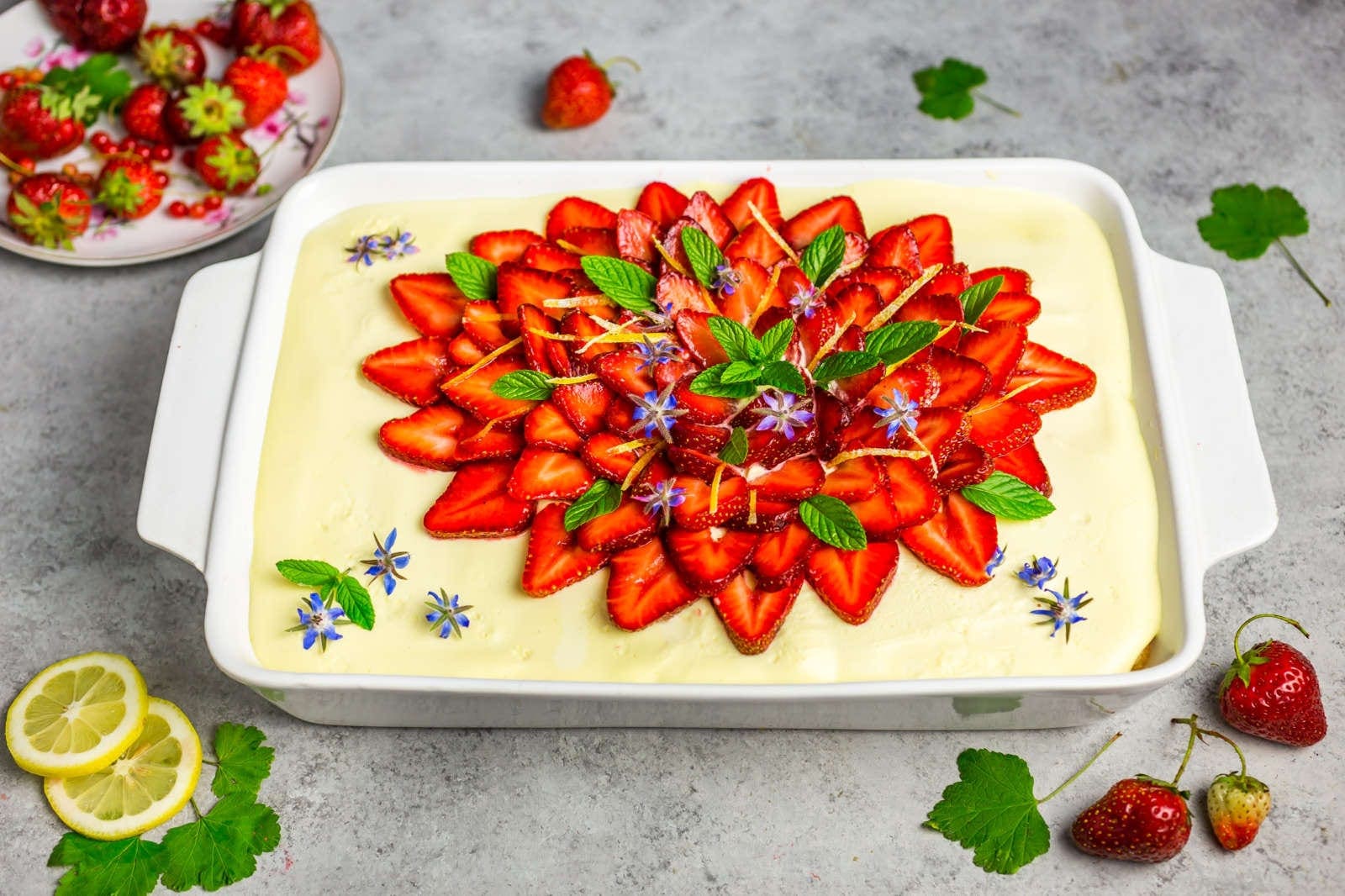 Strawberry Lemon Tiramisu