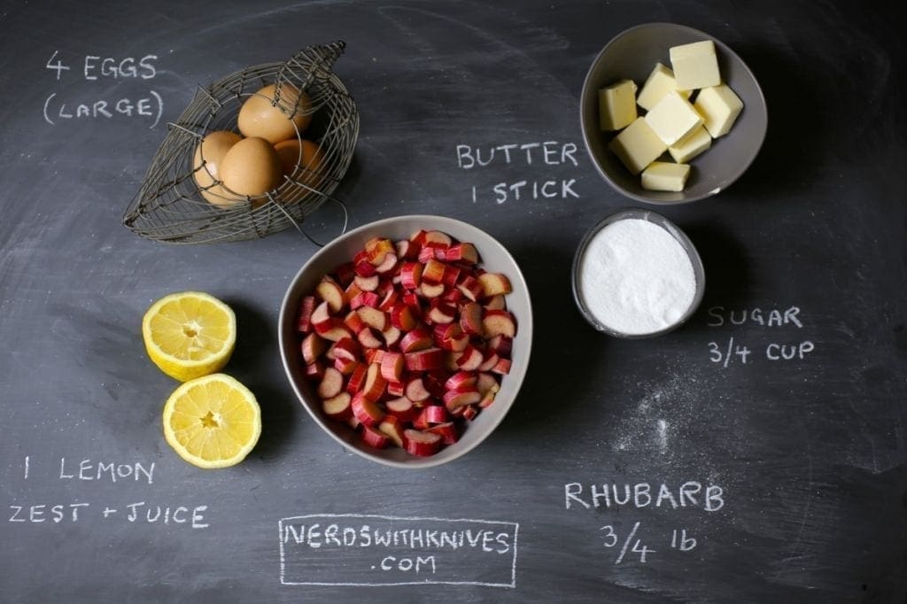 Rhubarb Lemon Curd