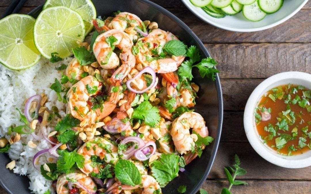 Spicy Thai Shrimp Salad