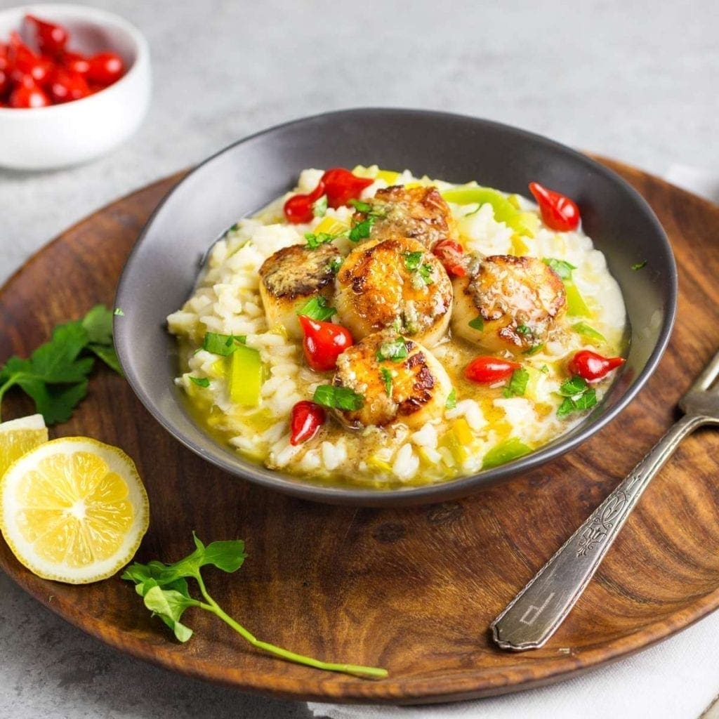scallop risotto gourmet traveller