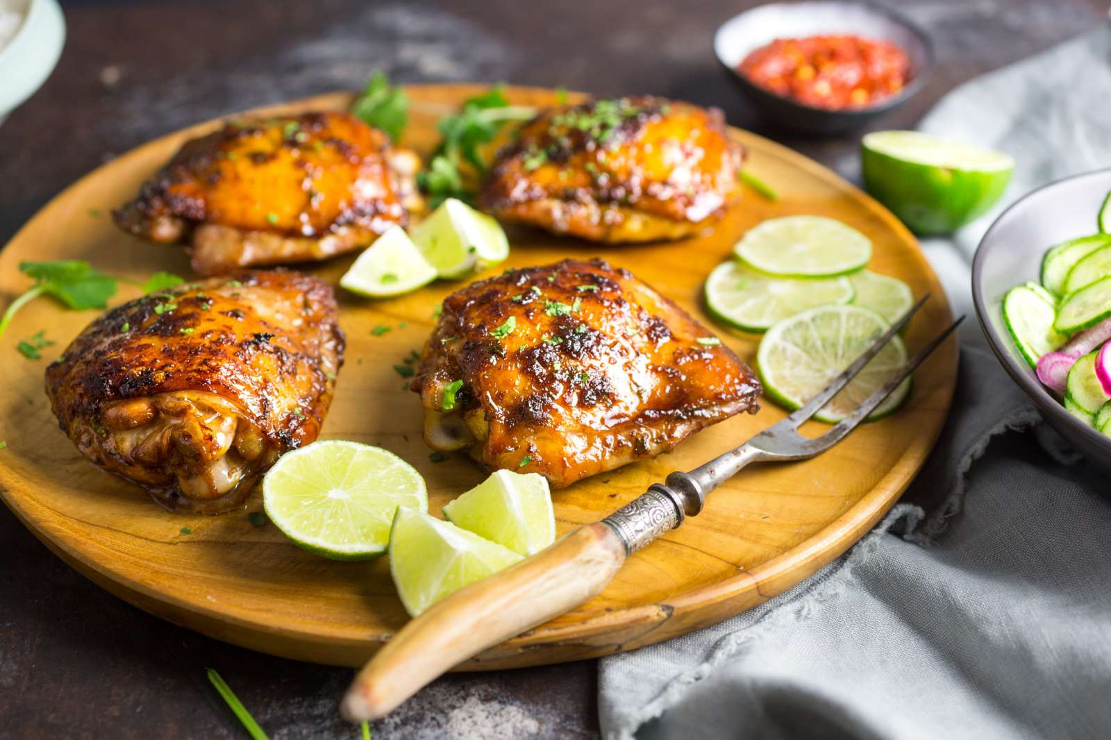 Vietnamese-style baked chicken