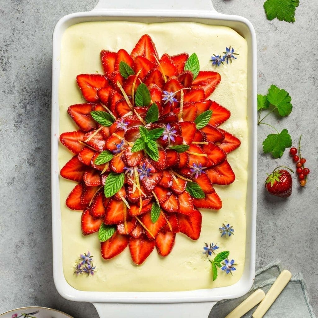 Strawberry Lemon Tiramisu