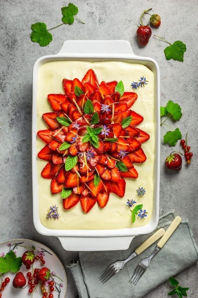 Strawberry Lemon Tiramisu