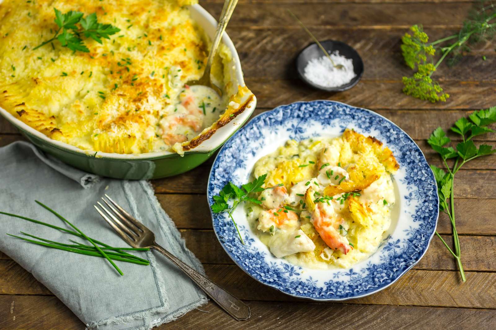 An AmericanBritish Fish Pie A seafood delight from Nerds with Knives