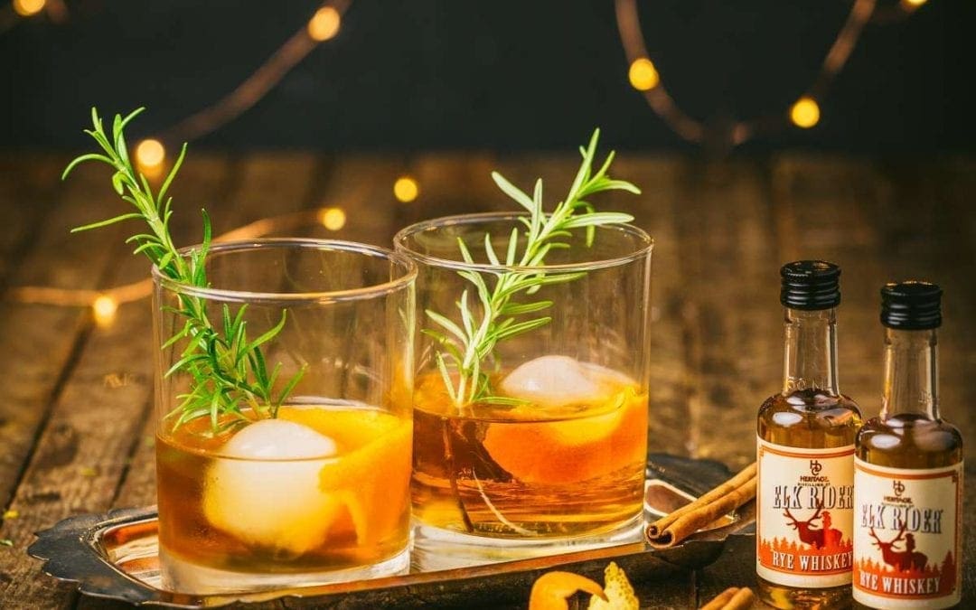 Spiced Rosemary Old-Fashioned